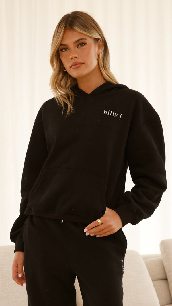 Billy J Hoodie - Black - Billy J