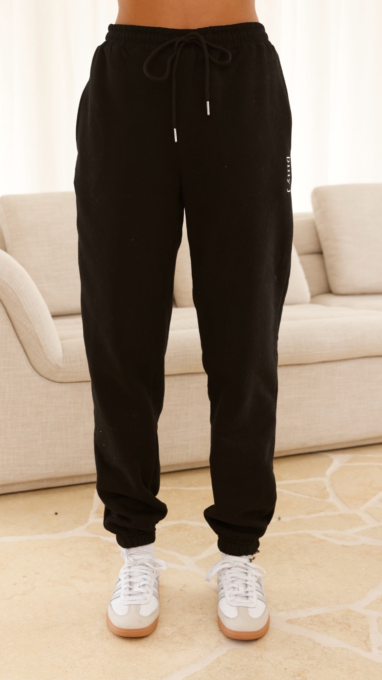Billy J Trackie Pants - Black - Billy J