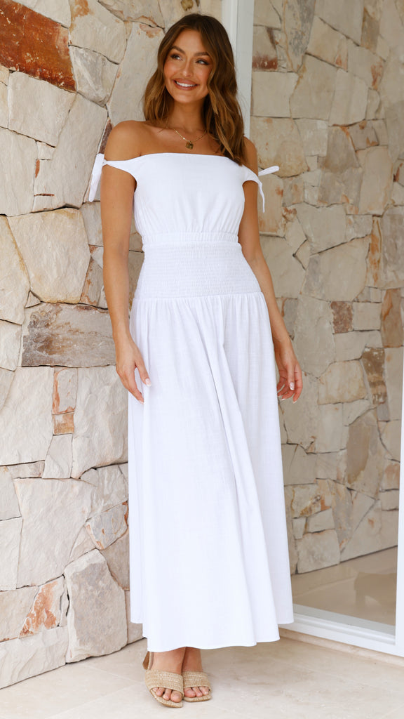 Adelaide Maxi Dress - White