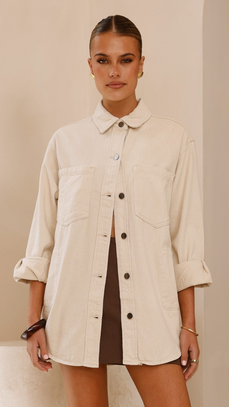 Dixon Jacket - Sand - Billy J