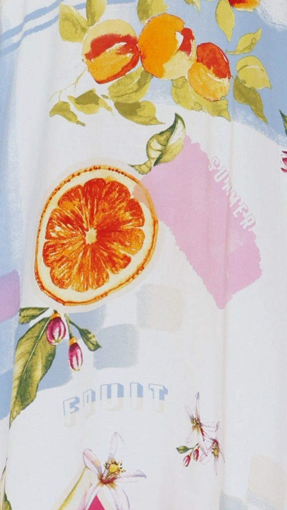 Eaton Maxi Dress - Fruit Print - Billy J