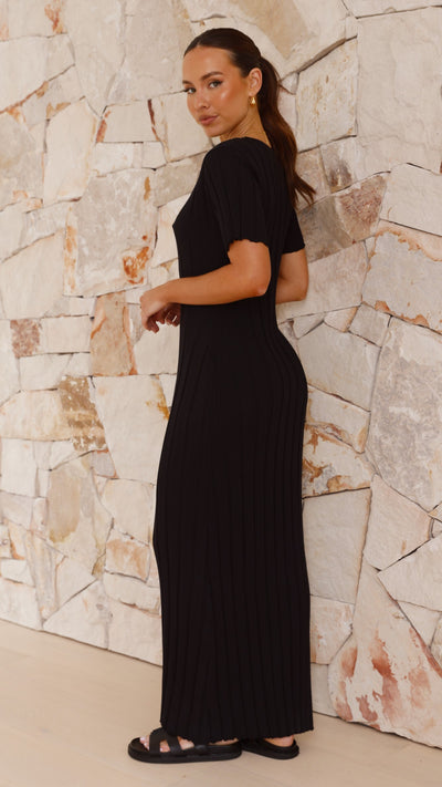 Load image into Gallery viewer, Mari Maxi Dress - Black
