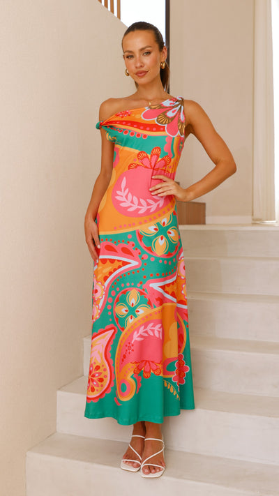 Load image into Gallery viewer, Faris Maxi Dress - Playa Del Ray - Billy J
