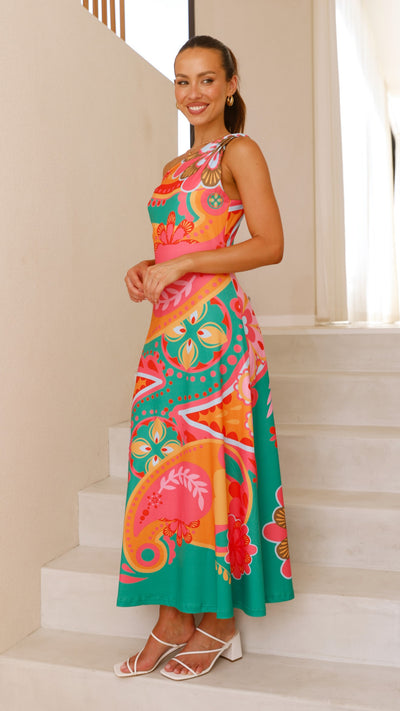 Load image into Gallery viewer, Faris Maxi Dress - Playa Del Ray - Billy J
