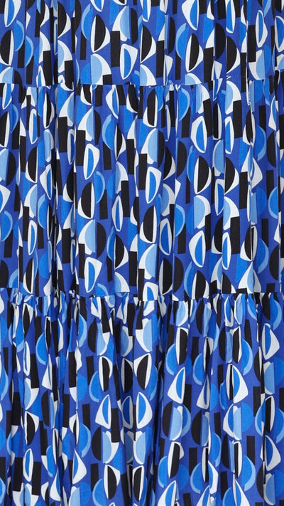 Load image into Gallery viewer, Baka Maxi Dress - Blue Print
