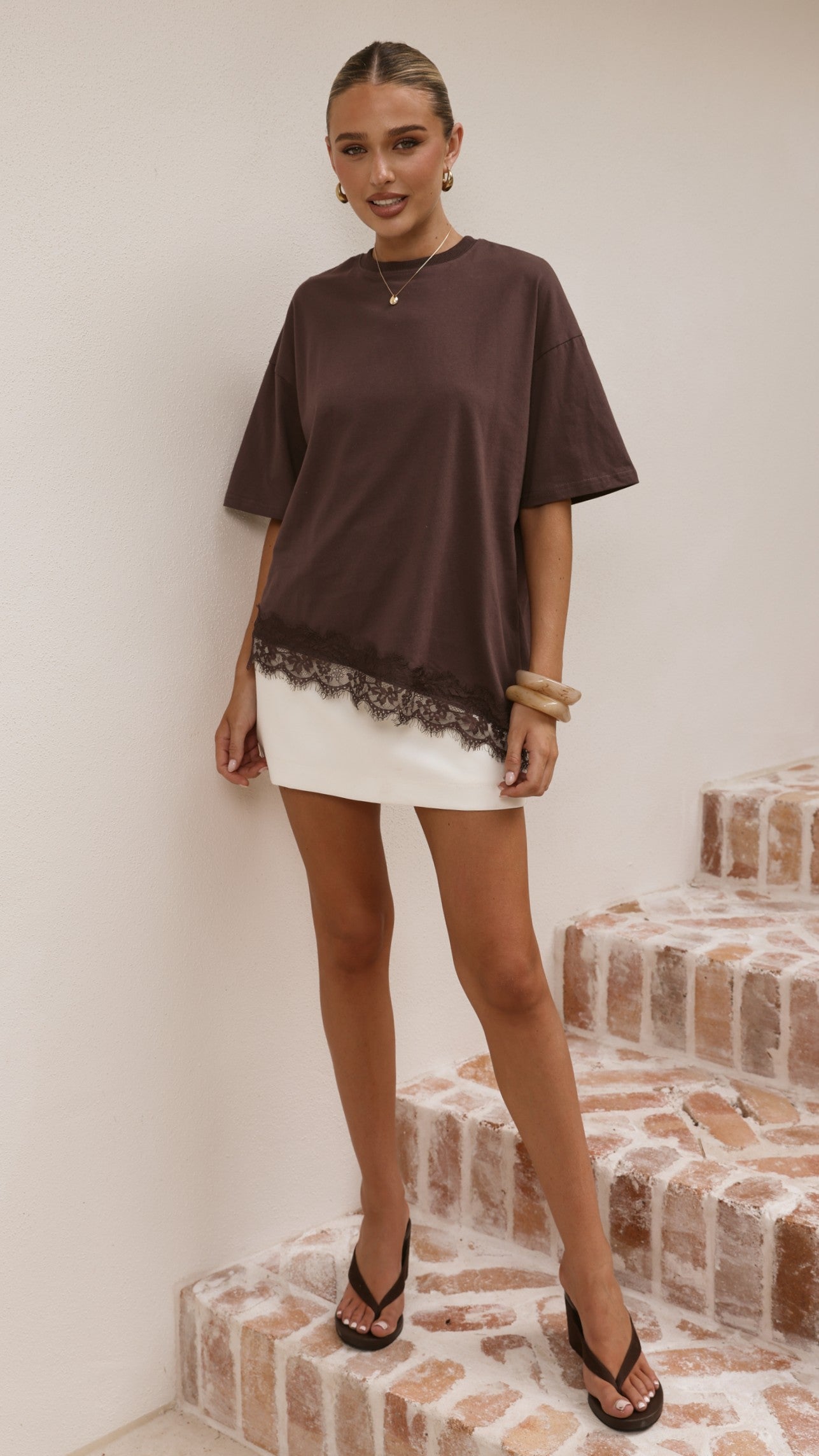 Vira Tee - Chocolate - Billy J