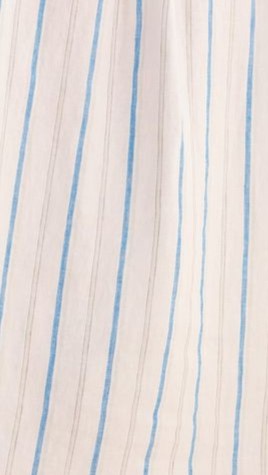 Yin Linen Shirt - Azure Stripe - Billy J