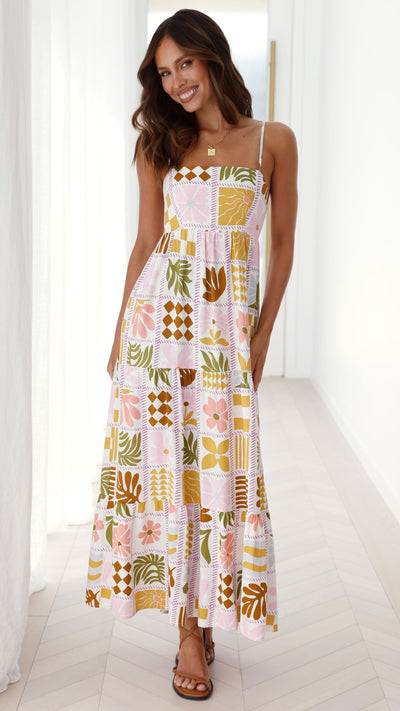 Load image into Gallery viewer, Rachel Maxi Dress - Lisse Print
