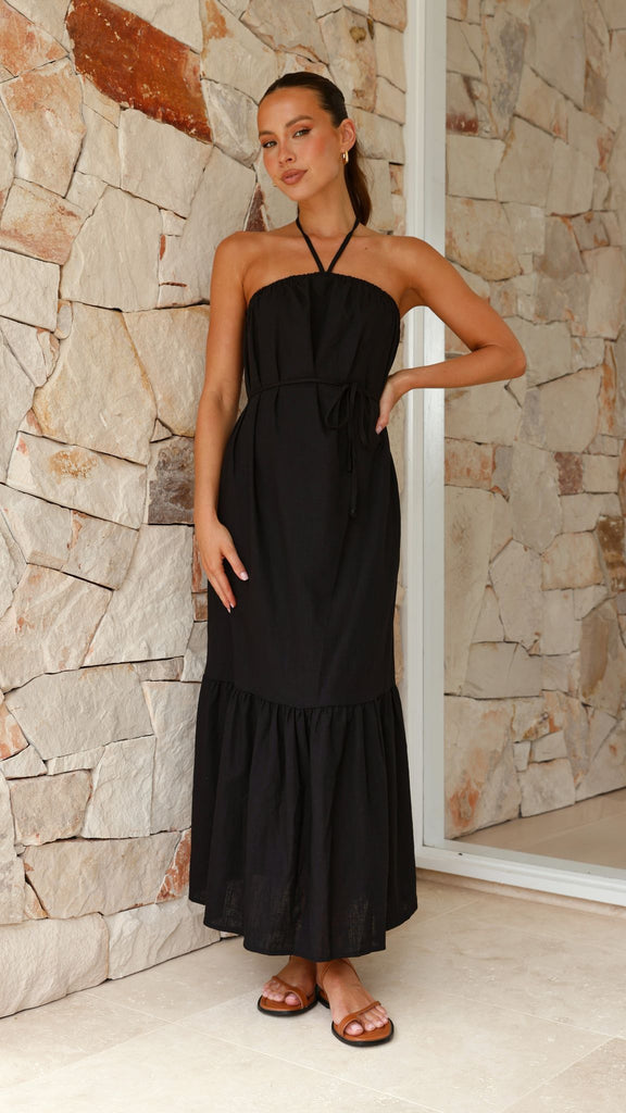 Xava Maxi Dress - Black