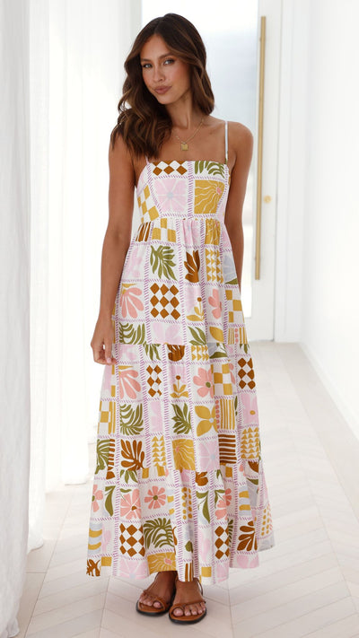 Load image into Gallery viewer, Rachel Maxi Dress - Lisse Print
