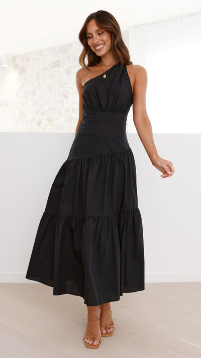 Load image into Gallery viewer, Jayma Maxi Dress - Black - Billy J
