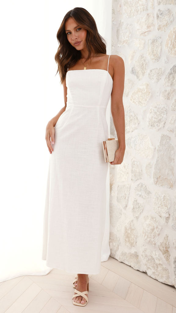 Valterra Maxi Dress - White