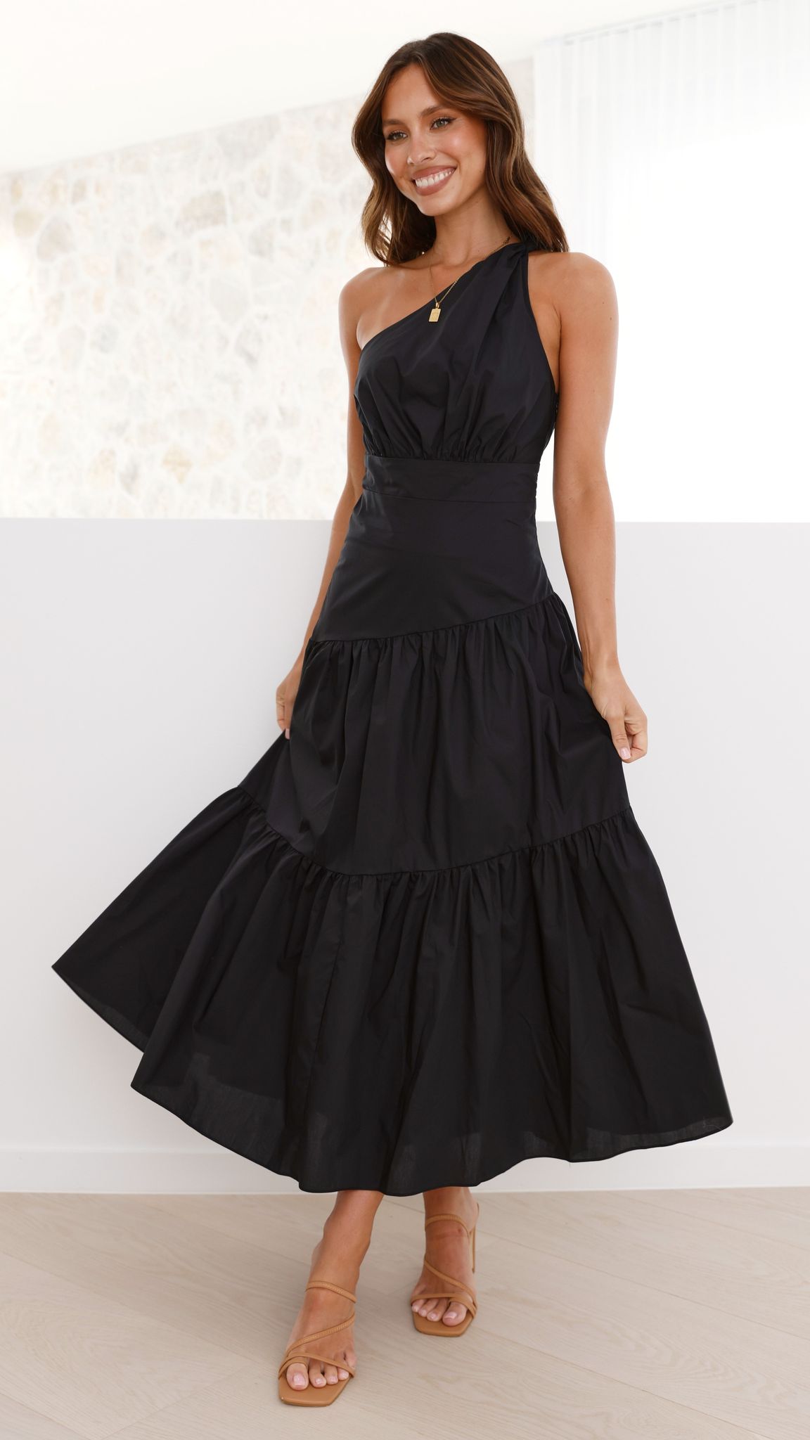 Jayma Maxi Dress - Black