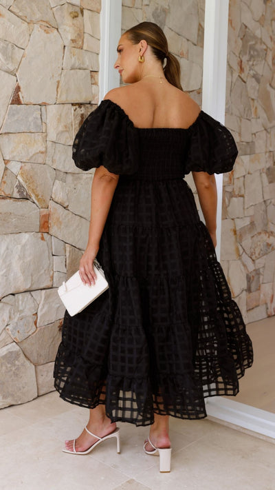 Load image into Gallery viewer, Deemi Maxi Dress - Black - Billy J
