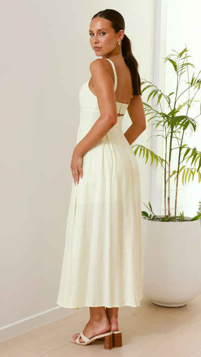 Load image into Gallery viewer, Shaylee Maxi Dress - Yellow
