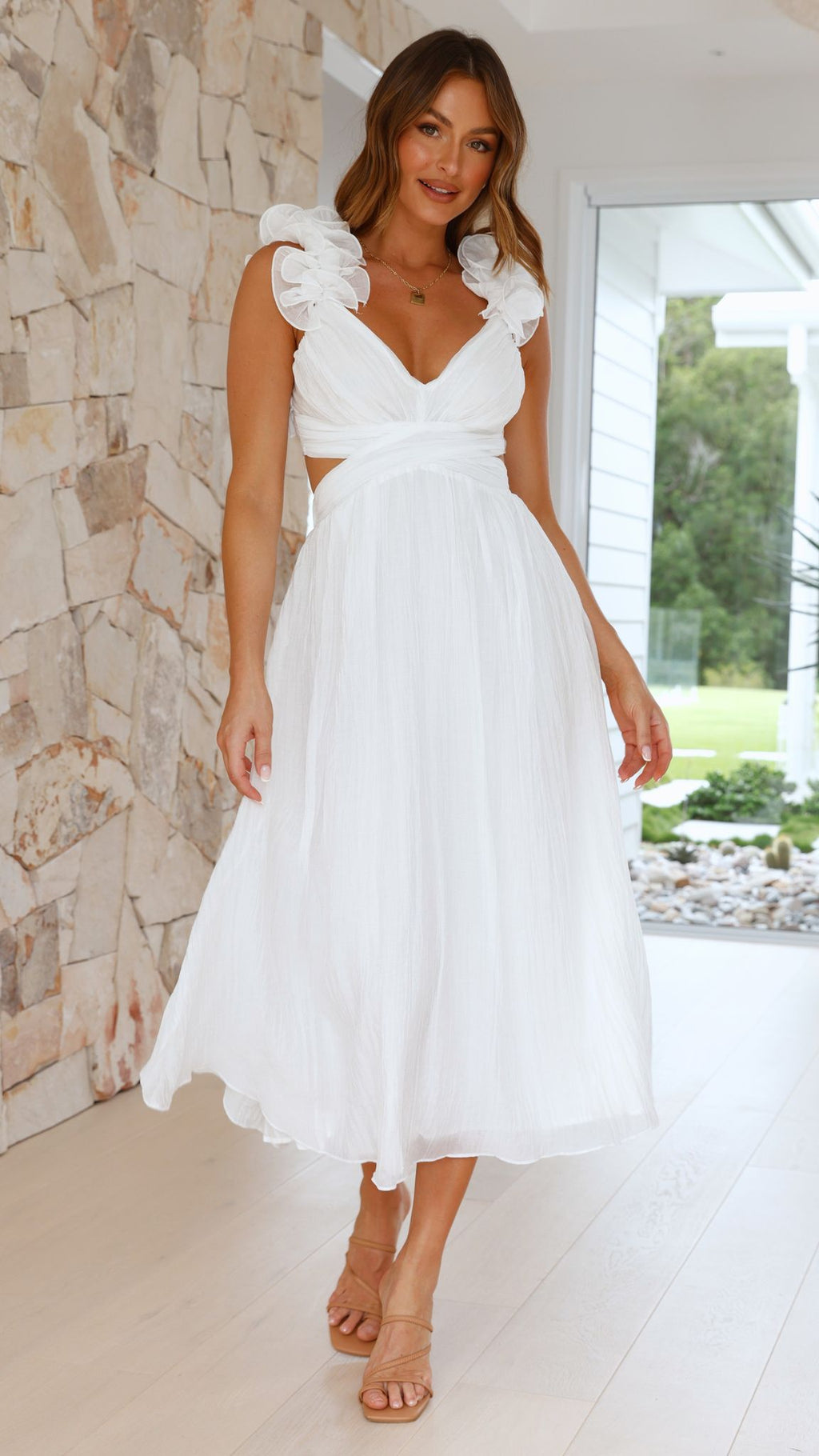 Cadell Maxi Dress - White