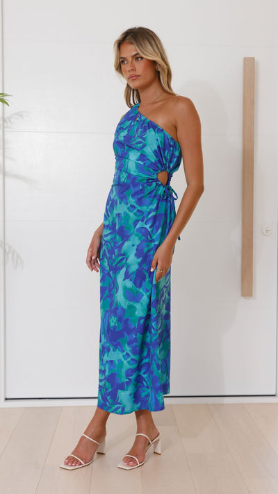 Load image into Gallery viewer, Percy Maxi Dress - Blue

