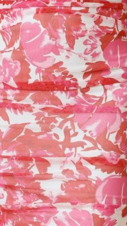 Natalia Midi Dress - Pink Floral