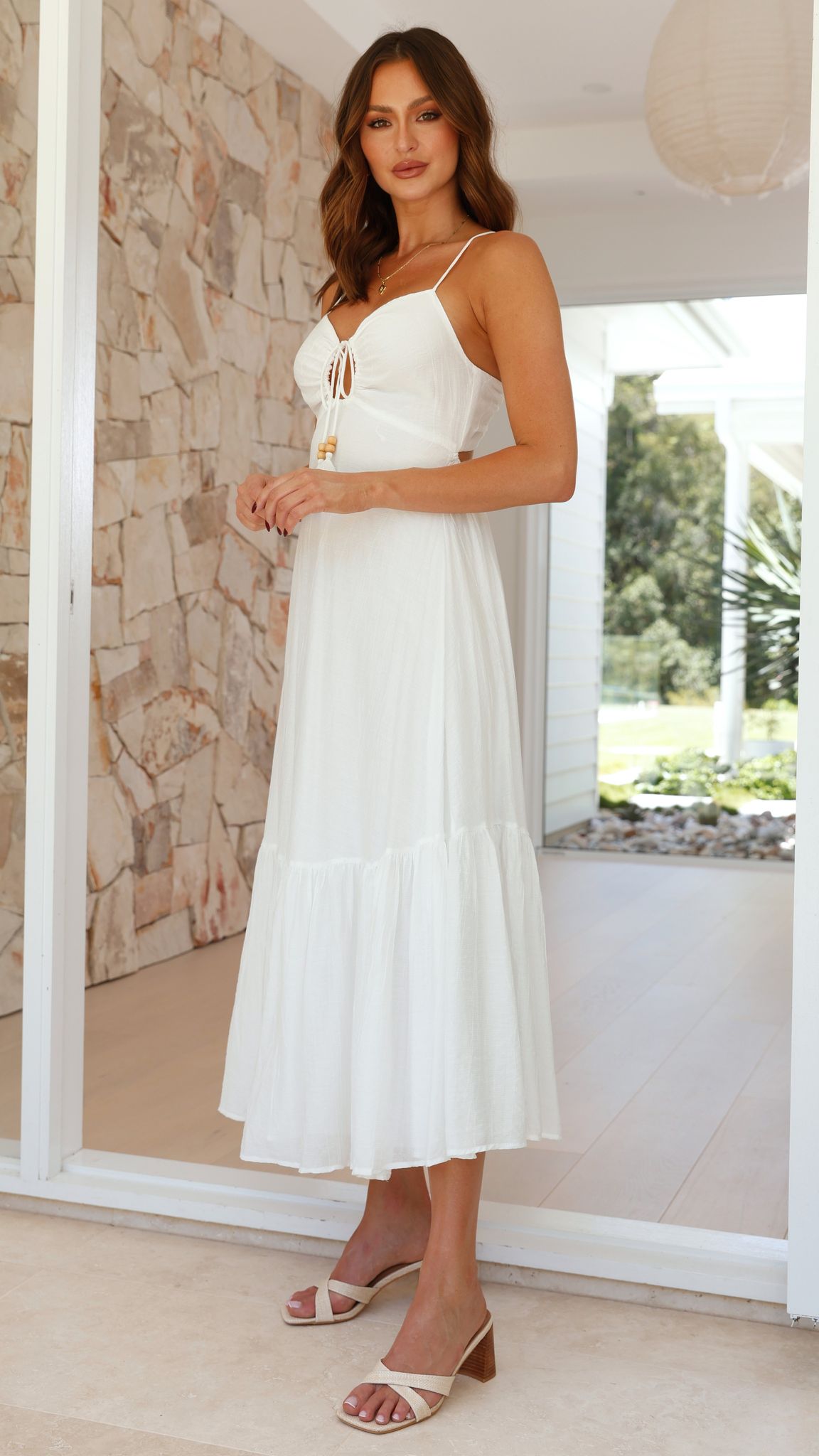 Dabney Maxi Dress - White
