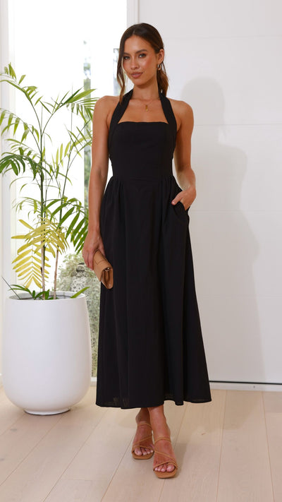 Load image into Gallery viewer, Caden Maxi Dress - Black
