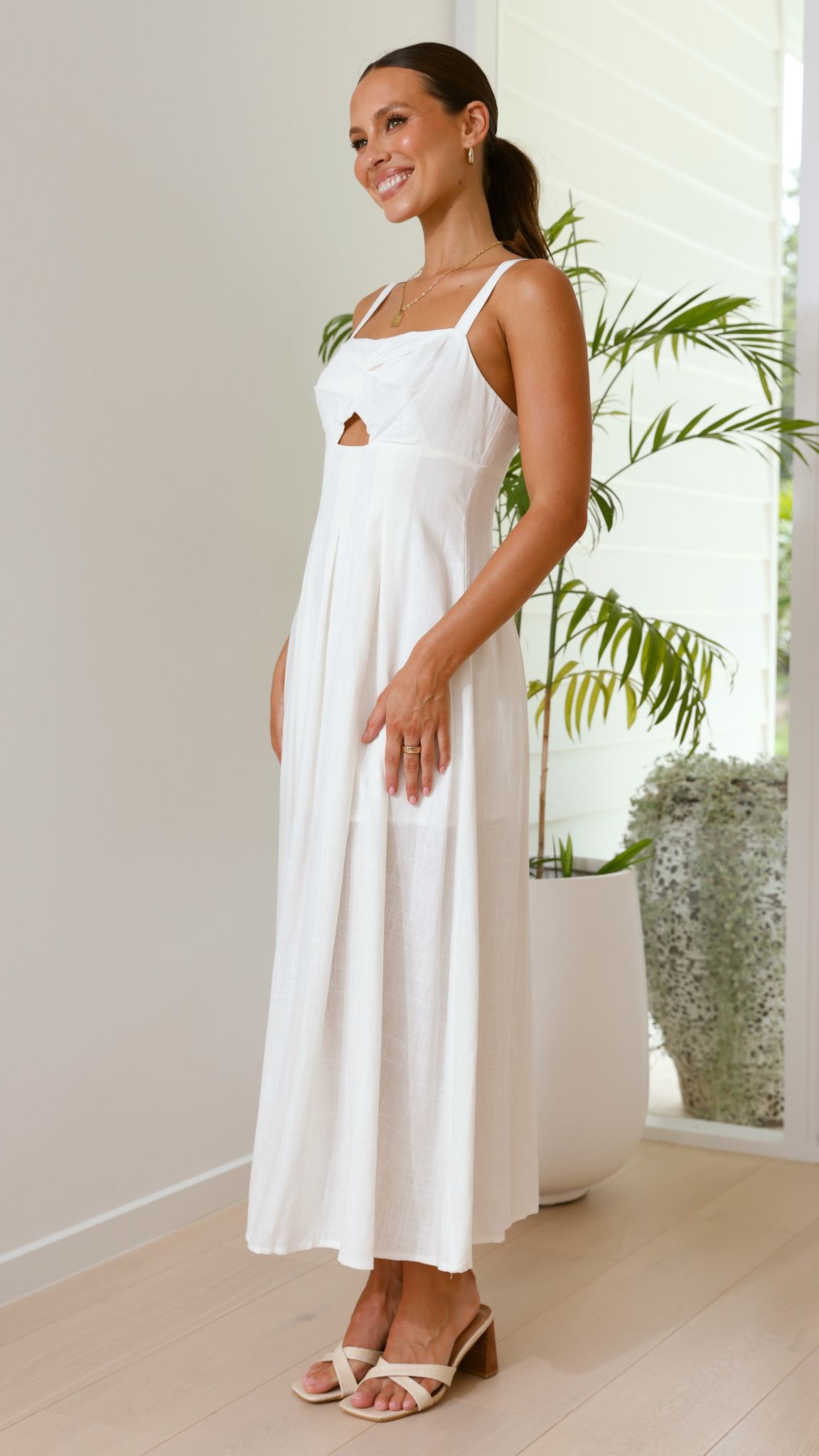 Shaylee Maxi Dress - White