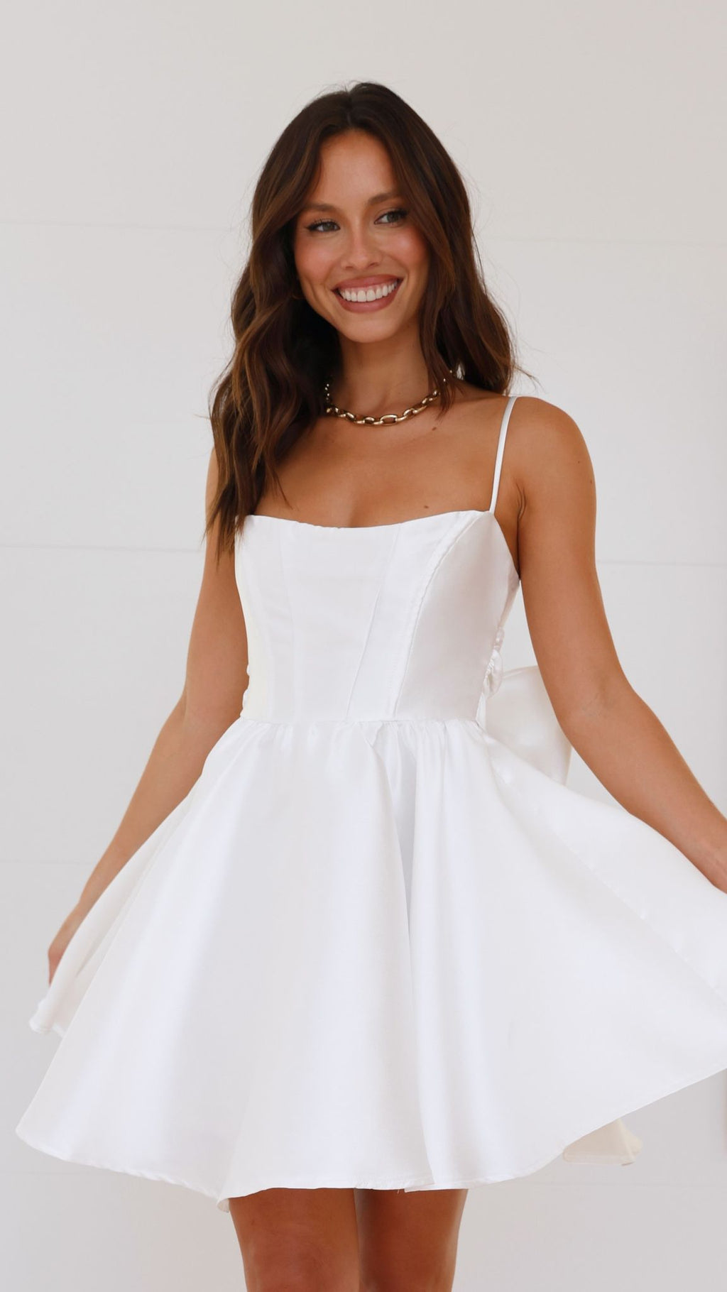 Ichiko Mini Dress - White