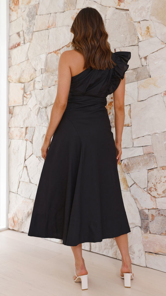 Stassie Midi Dress - Black