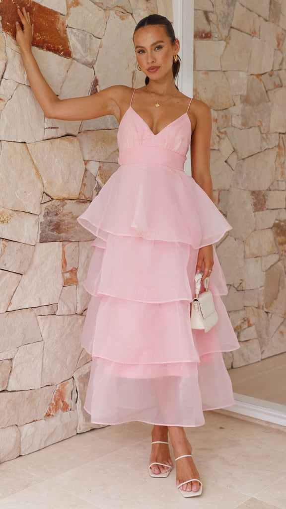 Shayla Maxi Dress - Pink