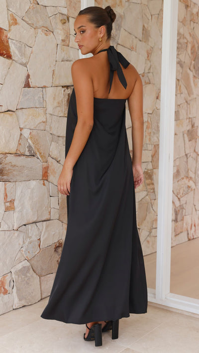 Load image into Gallery viewer, Monique Maxi Dress - Black
