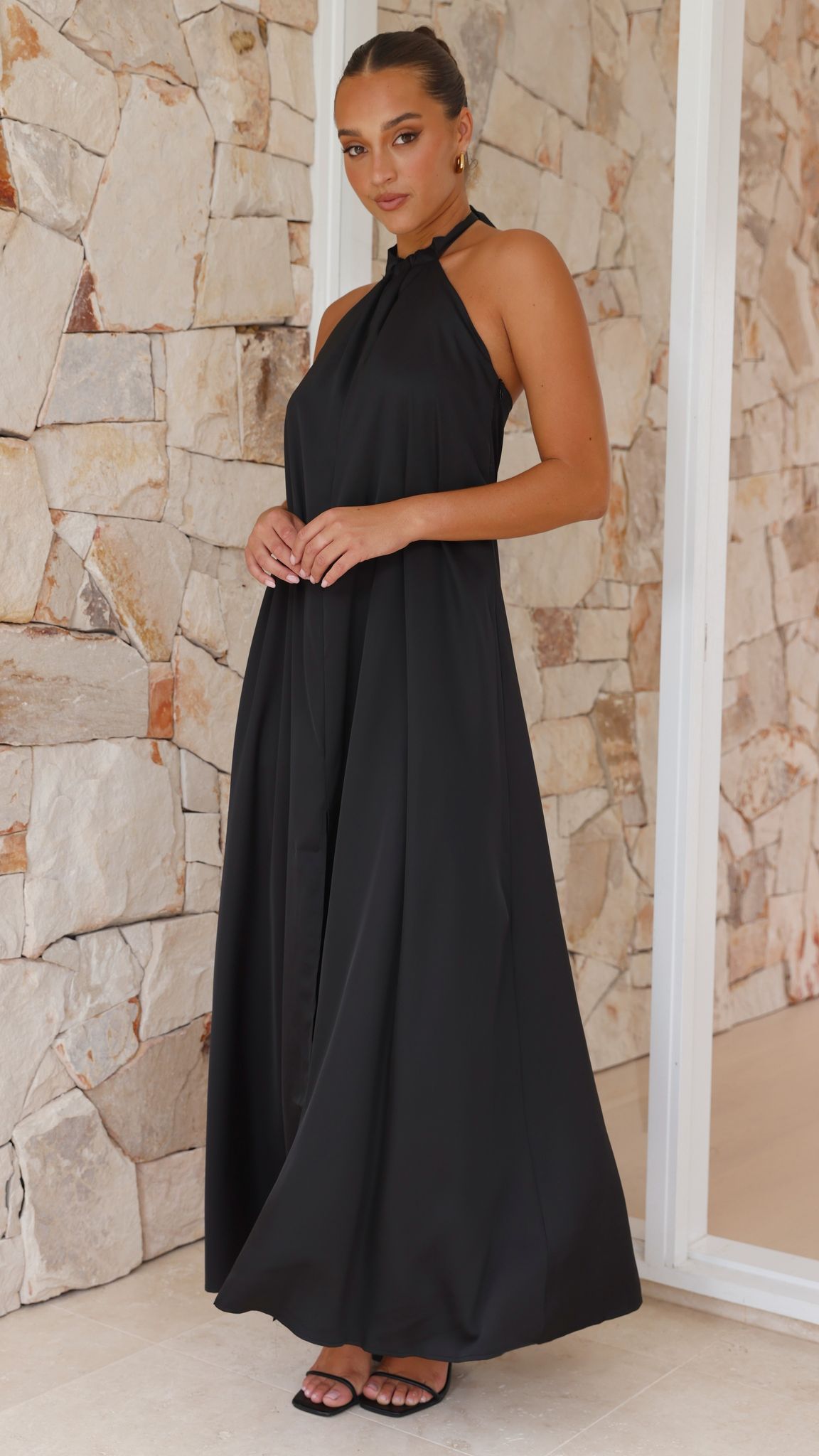 Monique Maxi Dress - Black
