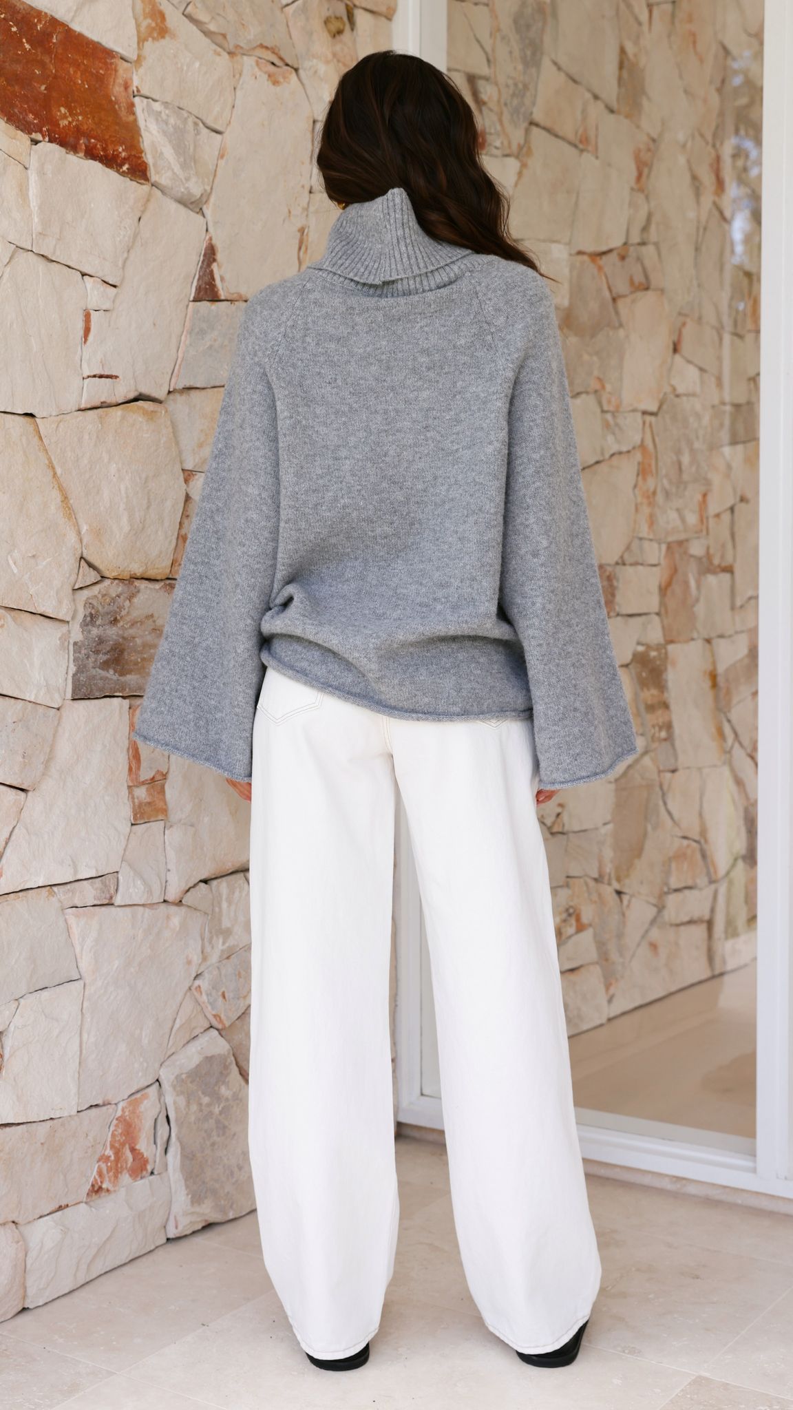 Jacques Knitted Jumper - Grey - Billy J