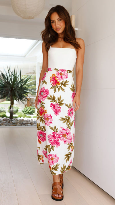 Load image into Gallery viewer, Trisha Maxi Skirt - Bonita Floral - Billy J
