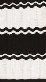 Kadience Knit Midi Dress - Black / White - Billy J