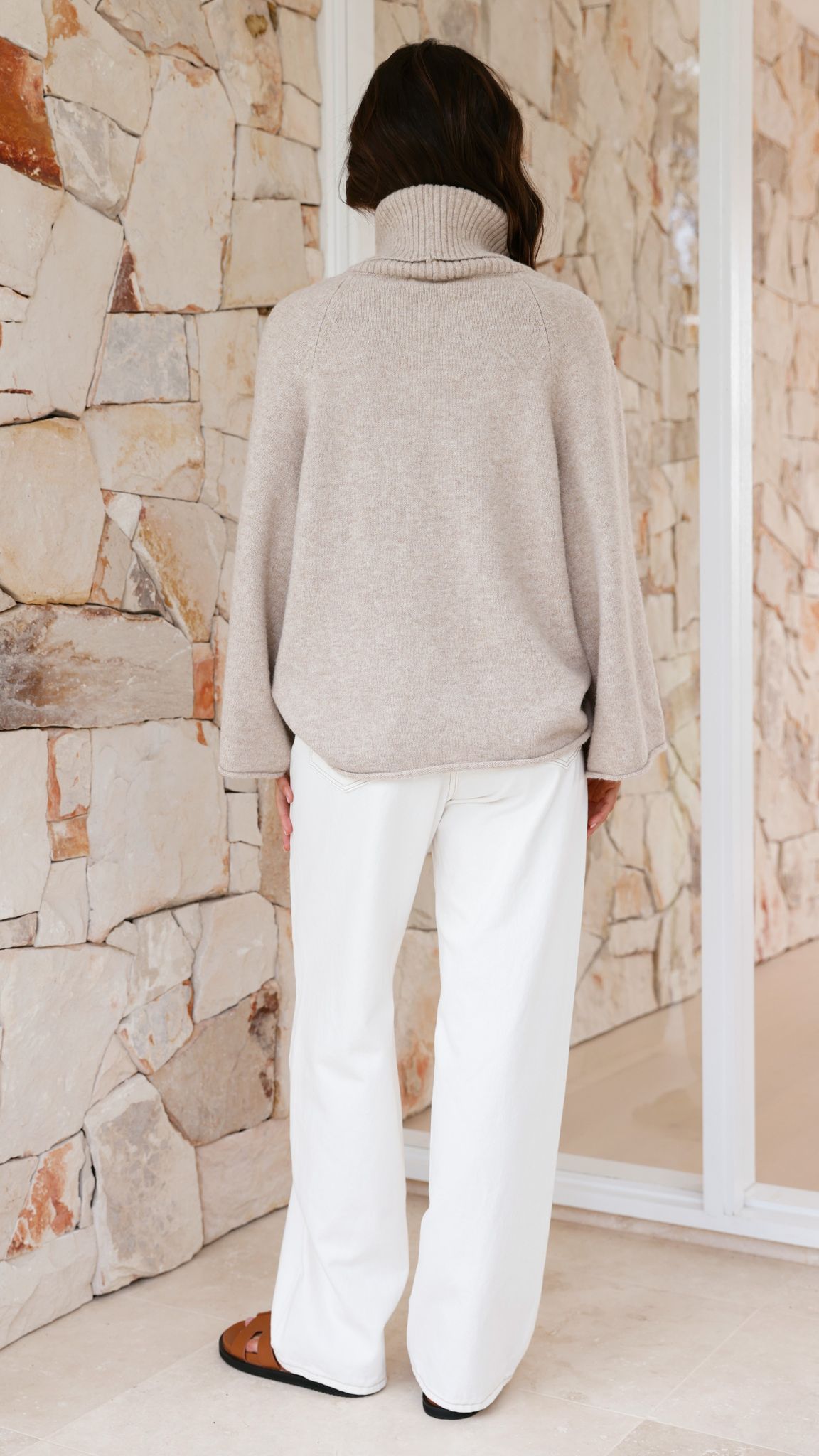 Jacques Knitted Jumper - Oatmeal - Billy J