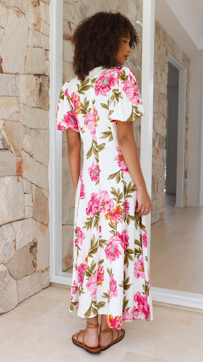 Load image into Gallery viewer, Blaire Midi Dress - Bonita Floral - Billy J
