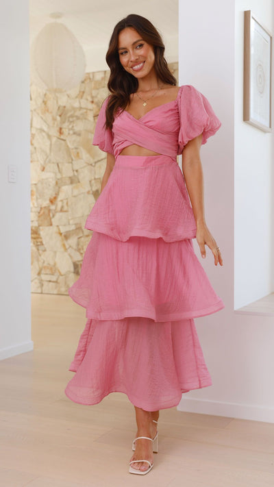 Load image into Gallery viewer, Casey Maxi Dress - Pink - Billy J
