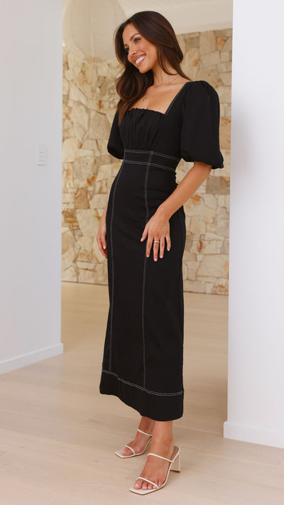 Load image into Gallery viewer, Jayde Maxi Dress - Black
