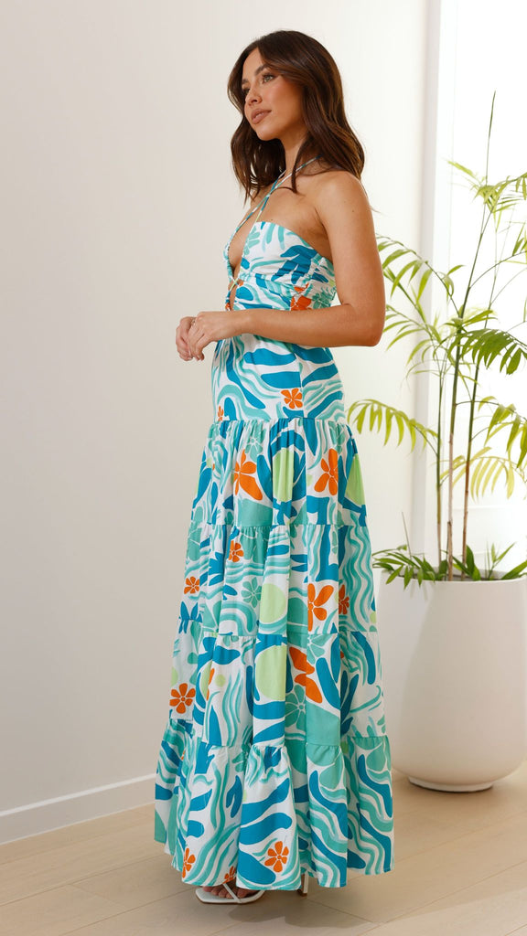 Montero Maxi Dress - Montero Print