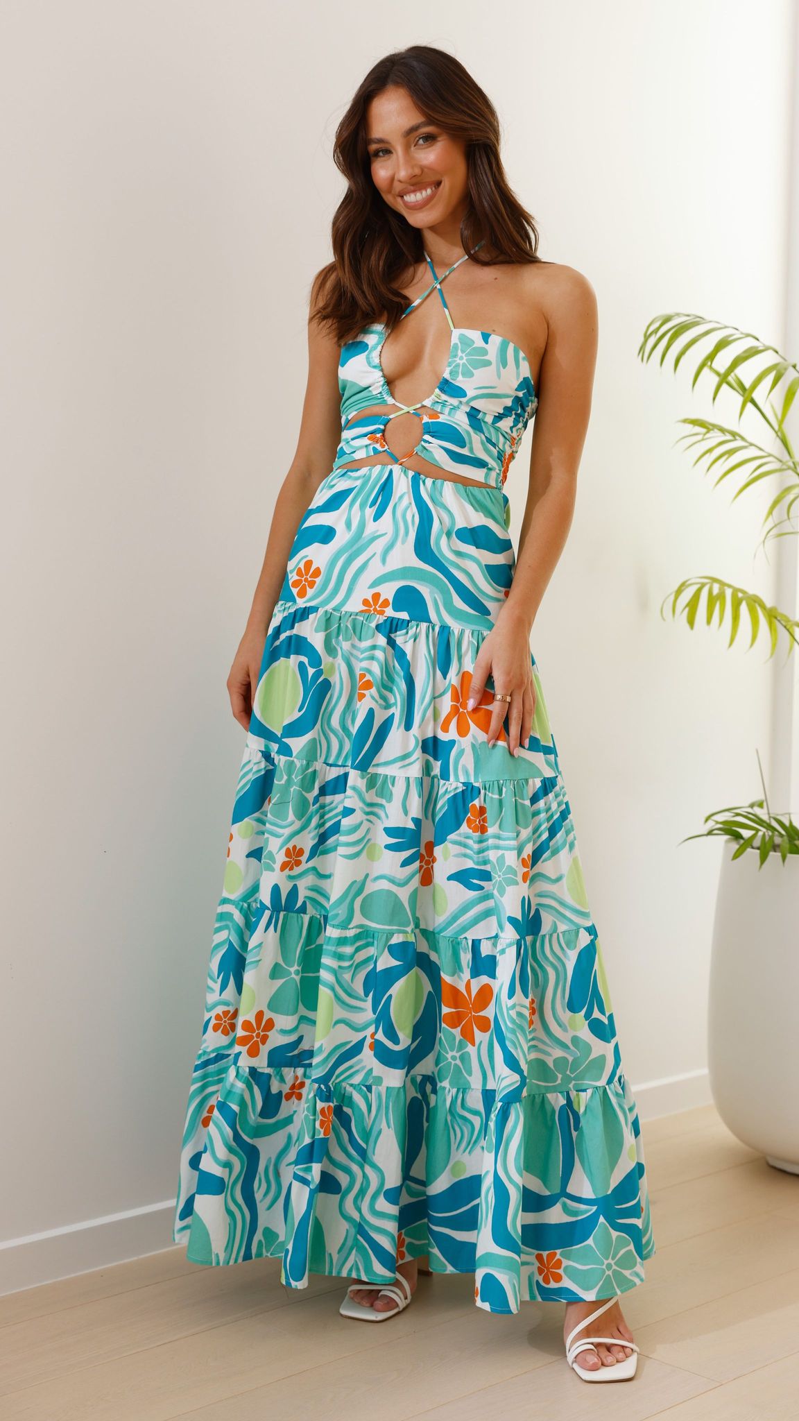 Montero Maxi Dress - Montero Print - Billy J