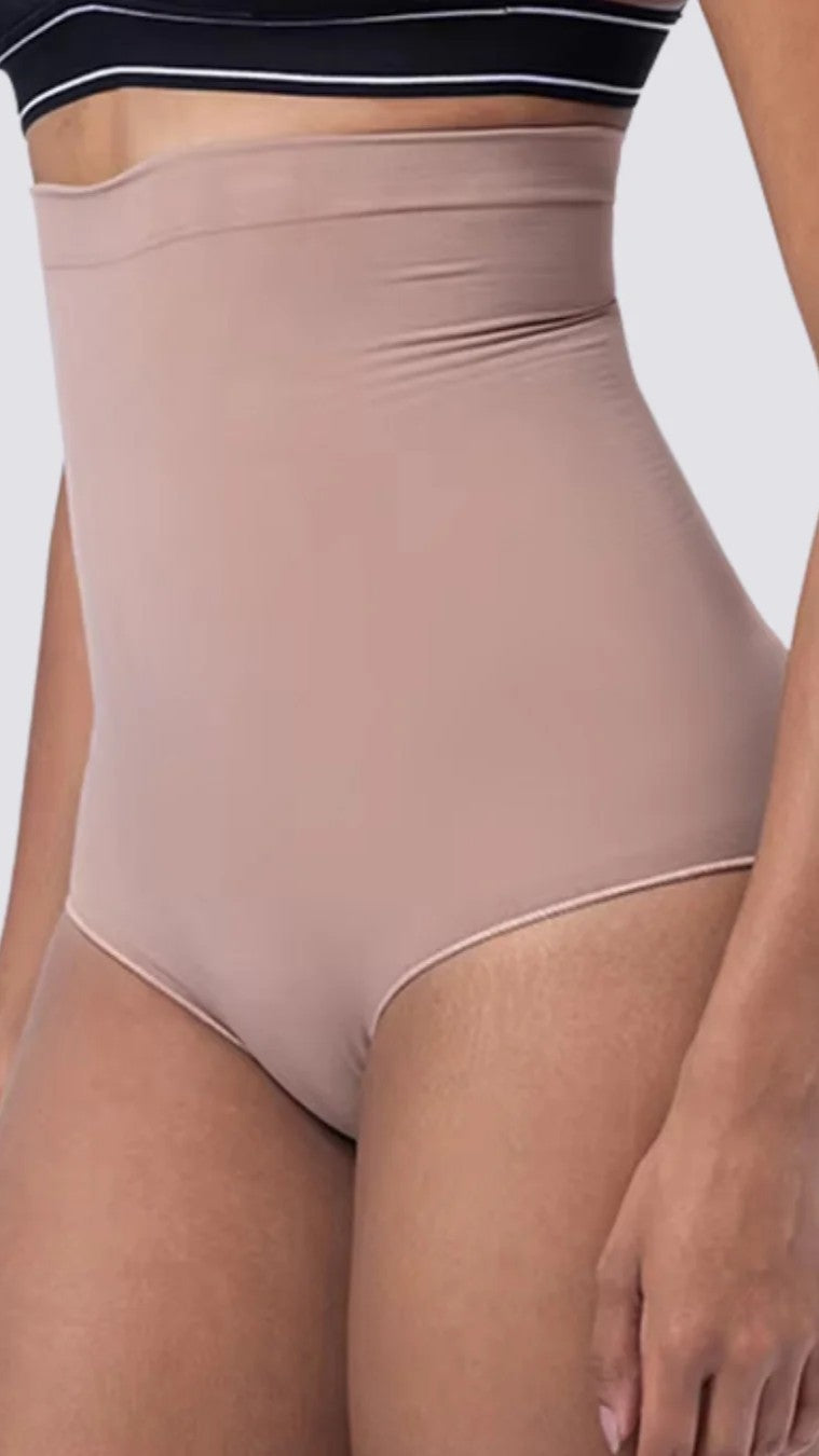 BZEZ Smoothing Sculpt High-Waisted Brief - Bare - Billy J