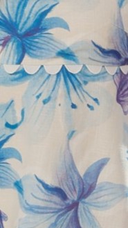 Mia Strapless Top - Ocean Bloom - Billy J