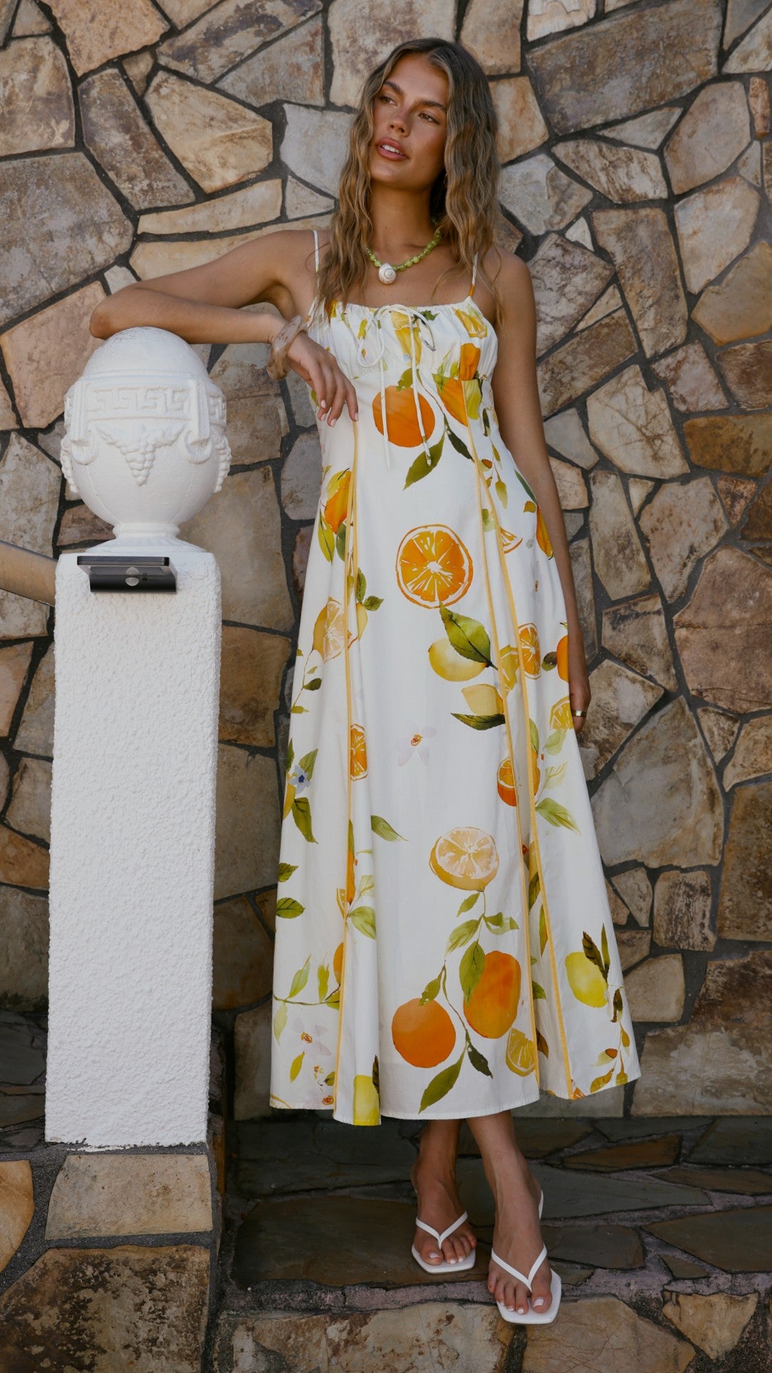Antonia Maxi Dress - Sunshine and Lemons - Billy J
