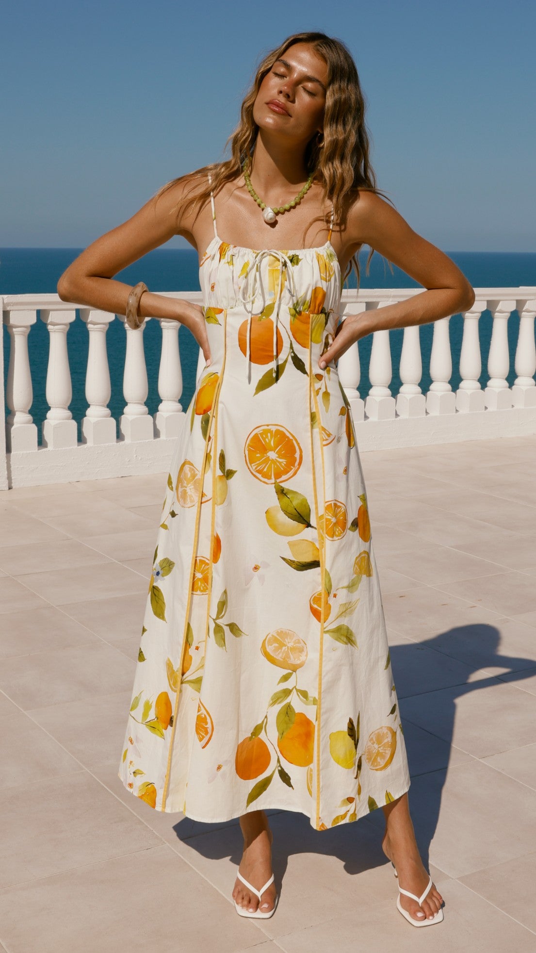 Antonia Maxi Dress - Sunshine and Lemons - Billy J