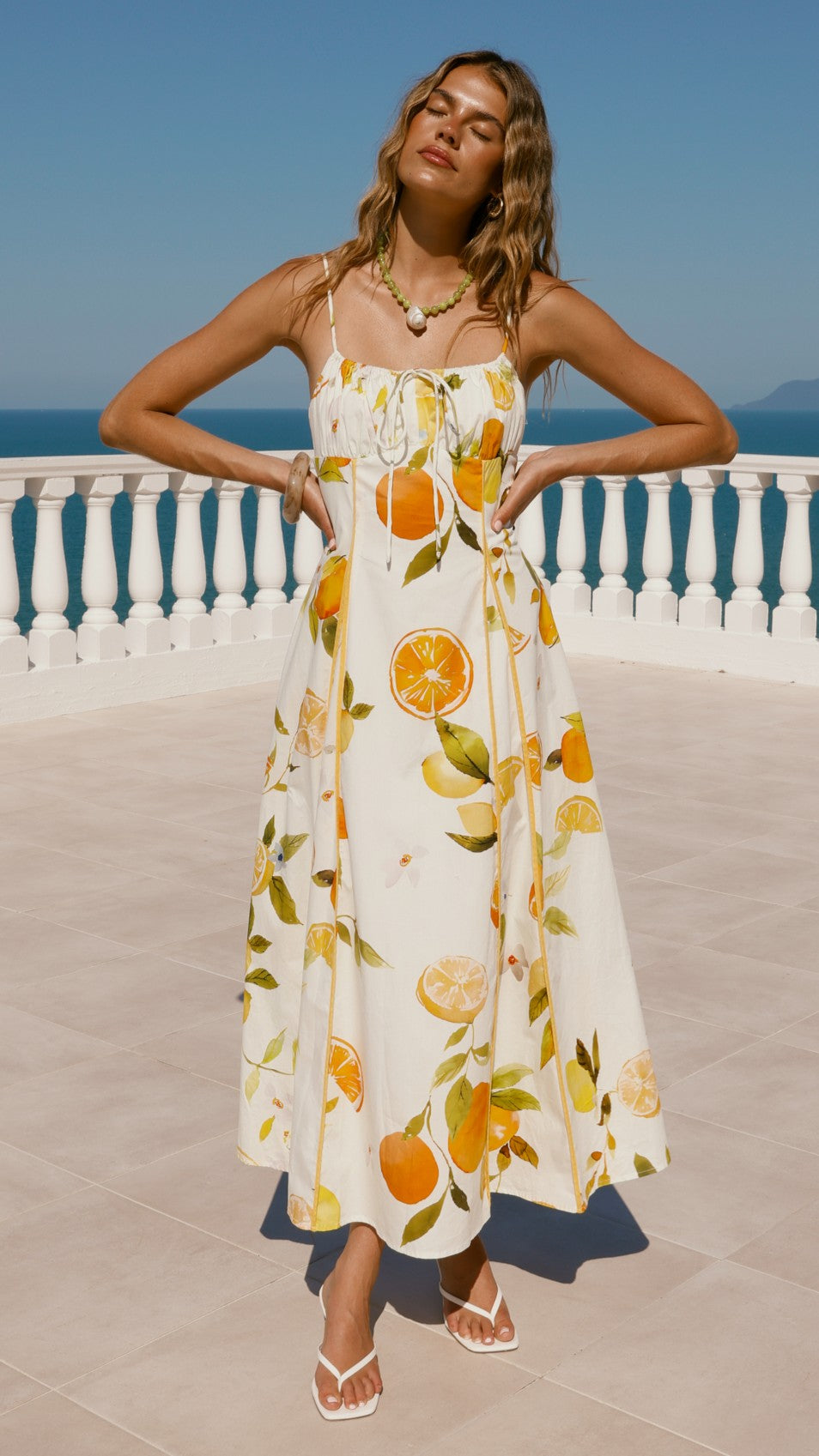 Antonia Maxi Dress - Sunshine and Lemons - Billy J