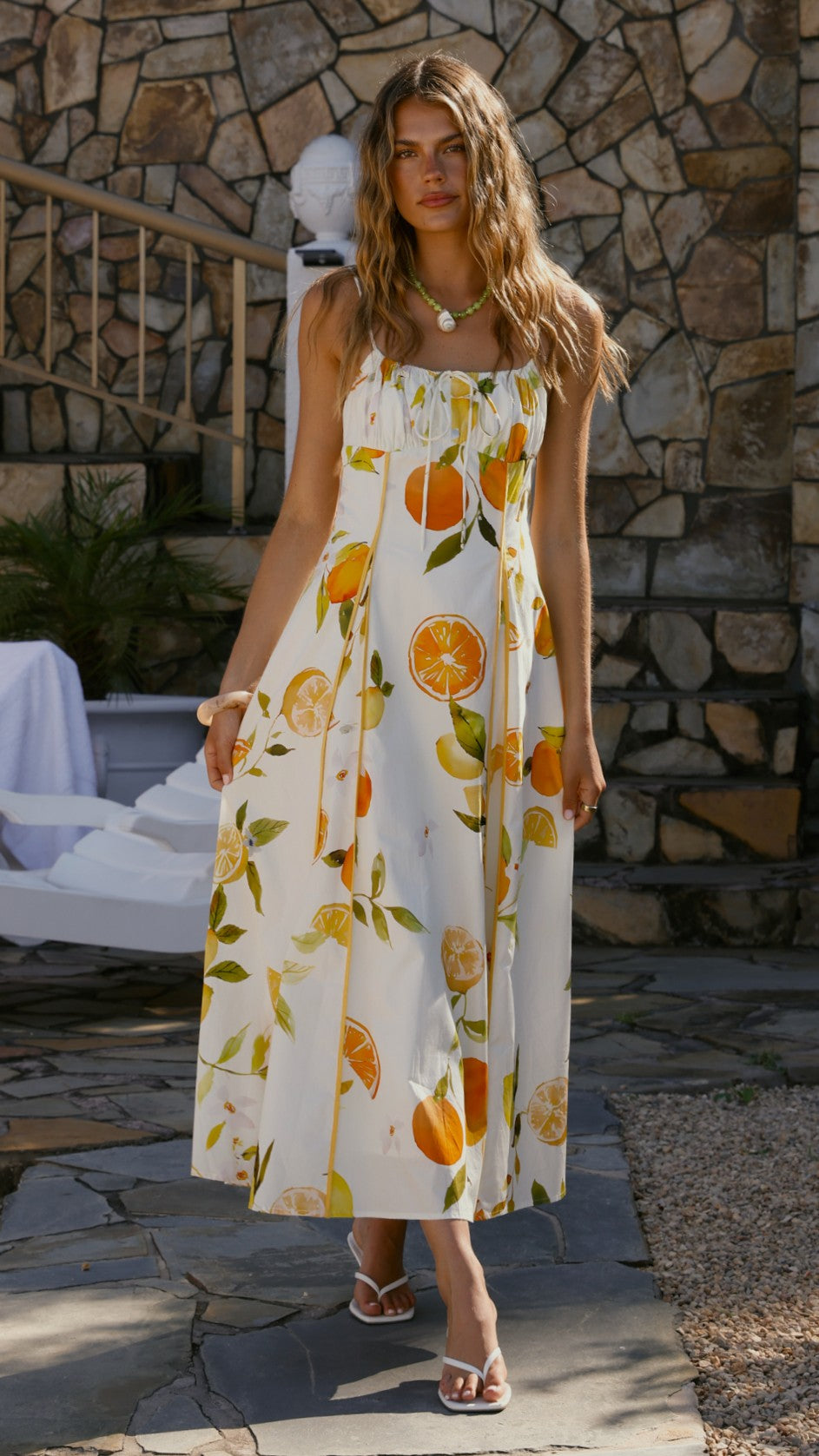 Antonia Maxi Dress - Sunshine and Lemons - Billy J
