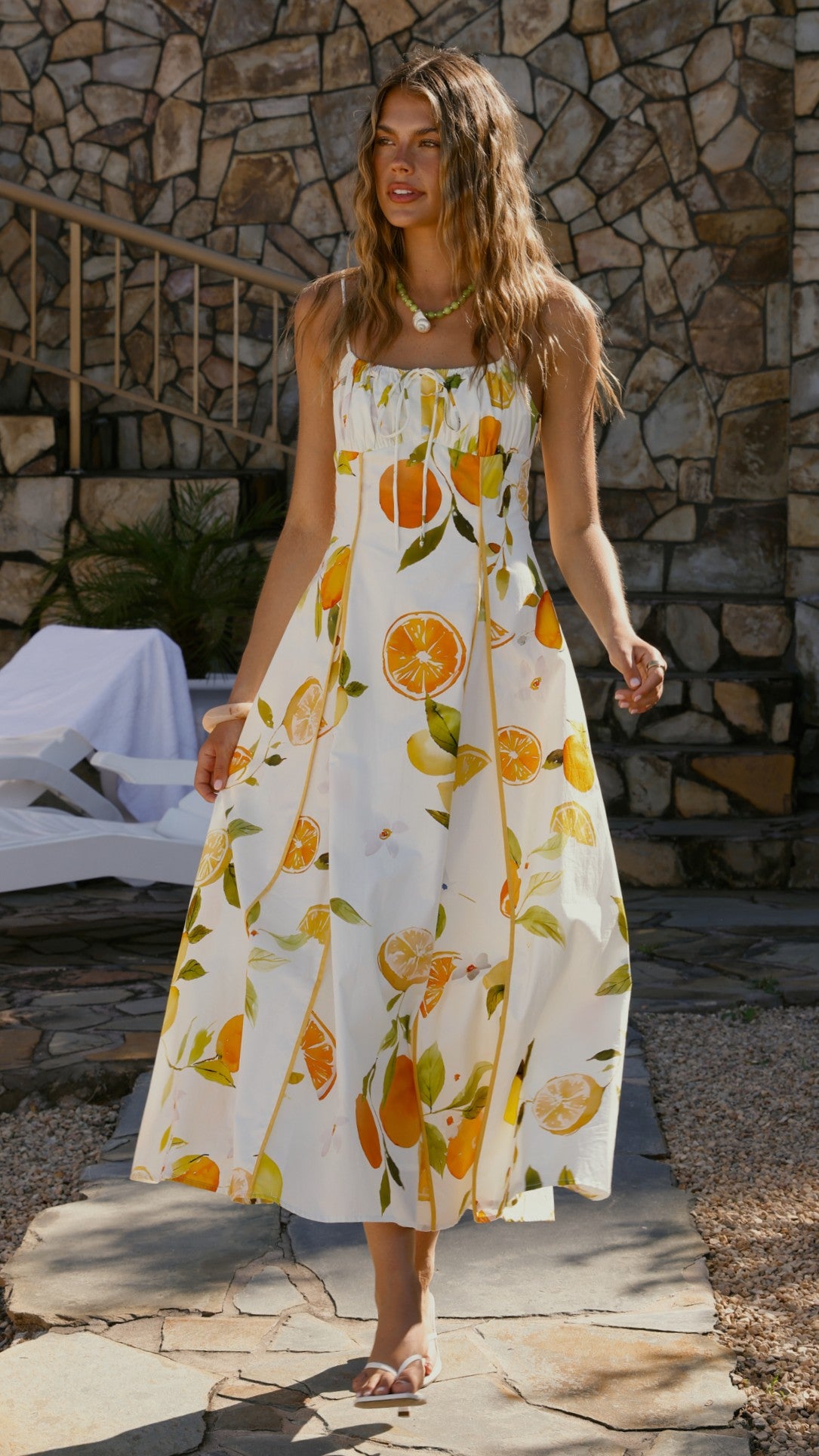 Antonia Maxi Dress - Sunshine and Lemons - Billy J