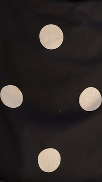Ebbe Mini Dress - Black/Cream Polka - Billy J