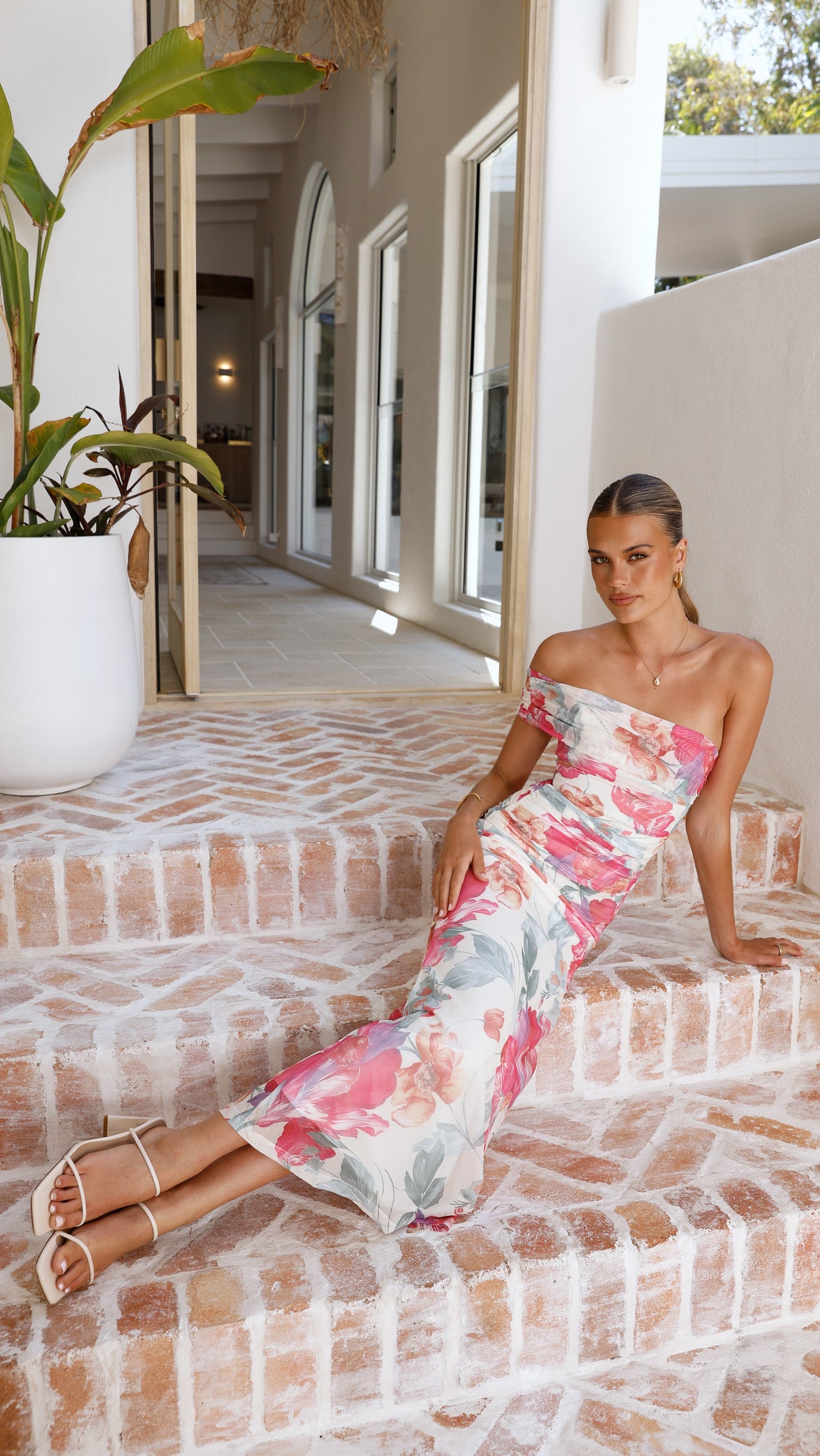 Coda Maxi Dress - Spring Floral - Billy J
