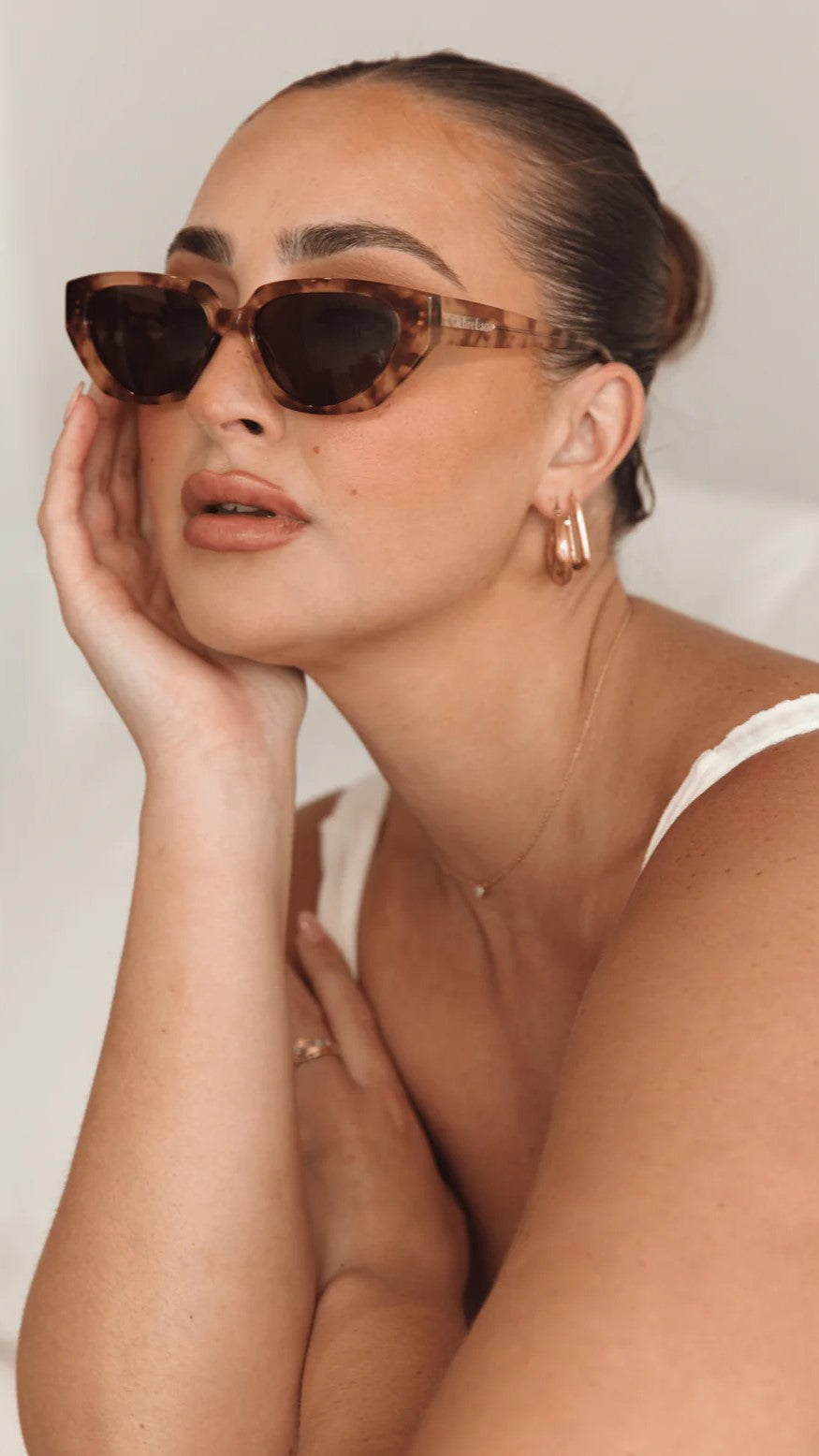 Ochre Lane Freya Sunglasses - Golden Tort