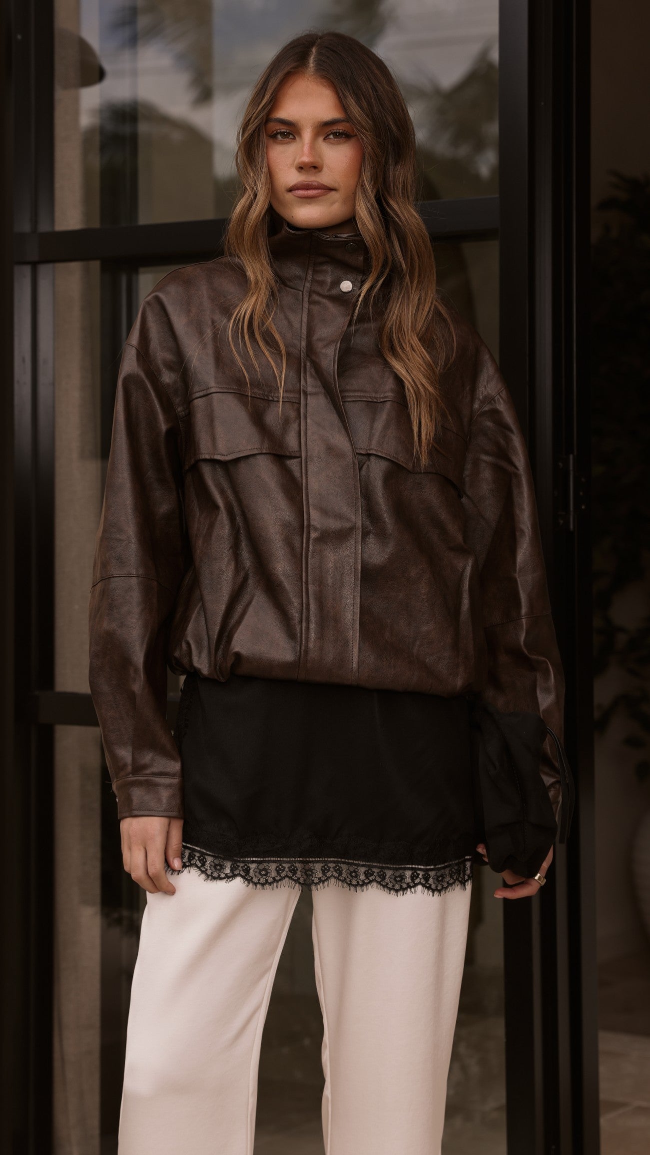 Rhode Jacket - Brown - Billy J